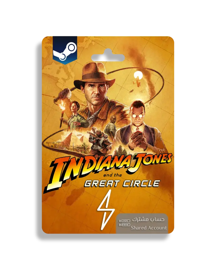 Indiana Jones and the great circle النسخة الفاخرة  -  حساب مشترك ( ستيم )
